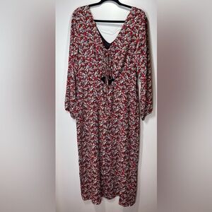 NWT Sanctuary Floral Print Chiffon Dress Halter Neck Size 10